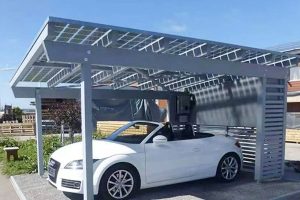 Aluminum Carport PV Mounting